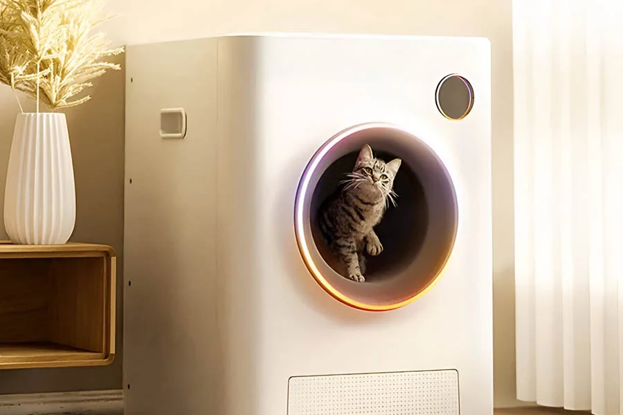 auto cleaning cat litter box