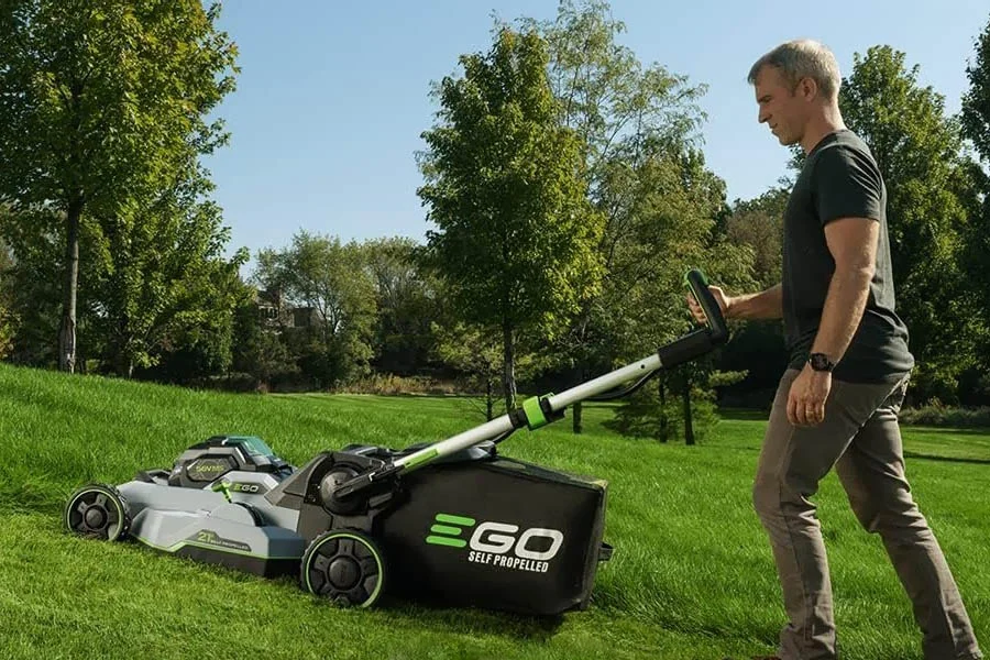 top rated cordless electric lawn mowers