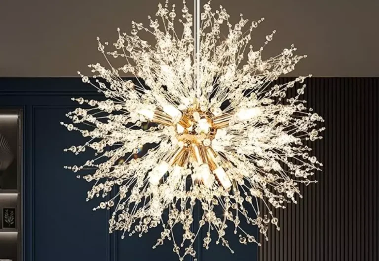 elegant art deco inspired crystal branch chandelier 03